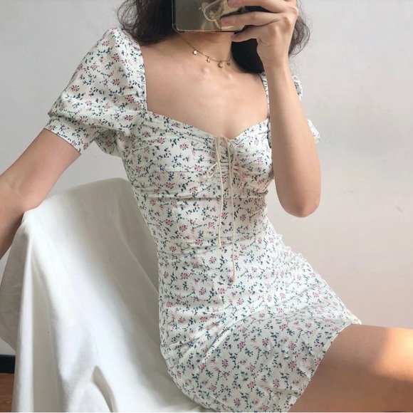 Yesstyle Floral Dress - Picture 4 of 4